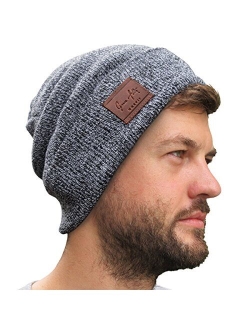 Grace Folly Fold Up Beanie - Cuffed Acrylic Hat Beanies for Women or for Men