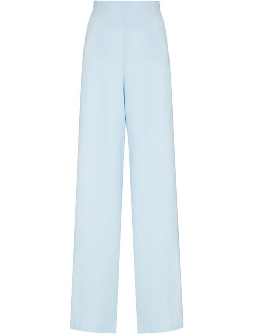 Materiel wide-leg twill trousers