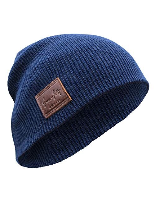 Grace Folly Knit Beanie Hat Cap for Men or Women