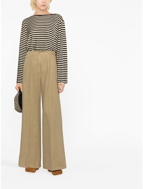 Forte Forte high-waisted wide-leg trousers