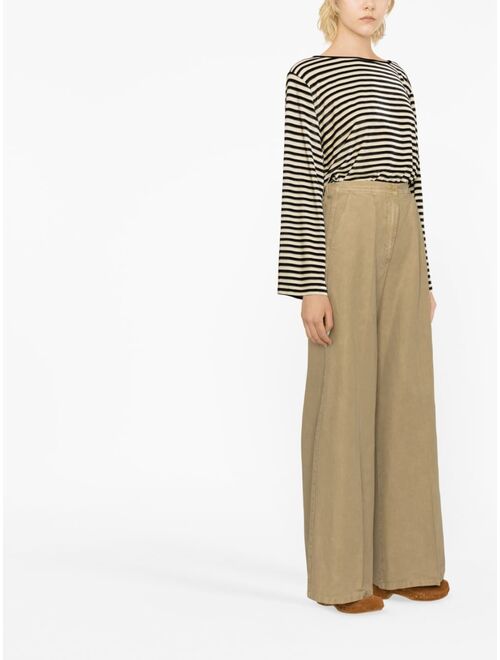 Forte Forte high-waisted wide-leg trousers