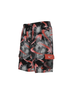 Boys 6-20 Nike Tie Dye Swoosh Volley Swim Shorts