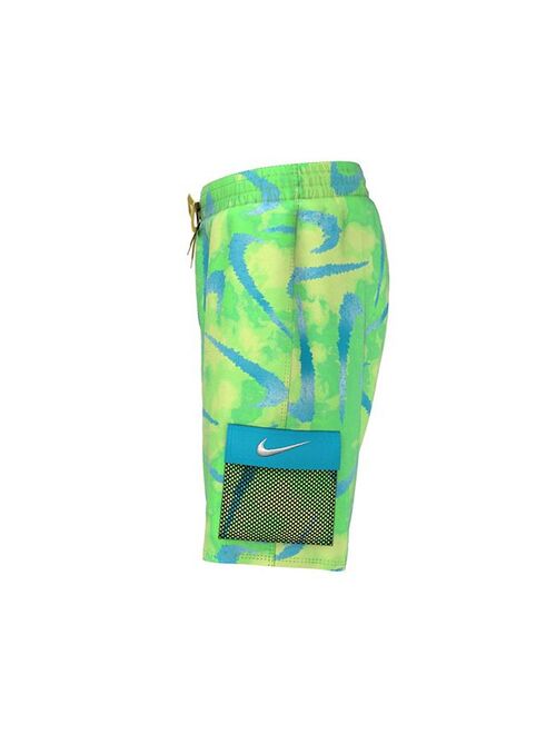 Boys 6-20 Nike Tie Dye Swoosh Volley Swim Shorts