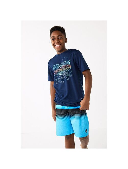 Boys 4-20 ZeroXposur Graphic UPF Sun Top