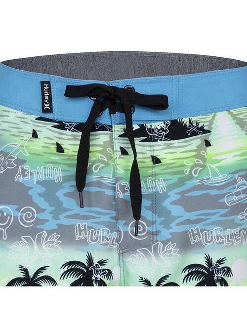 Boys 8-20 Hurley Doodle Paradise Boardshorts