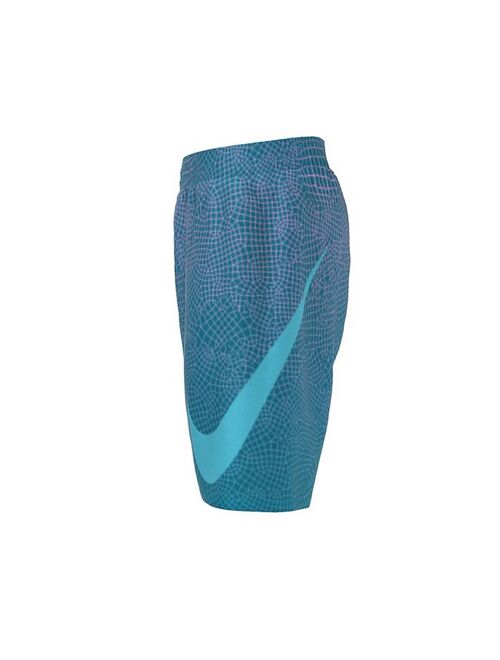 Boys 6-20 Nike Grid Swoosh Breaker 7" Volley Short Swim Trunks