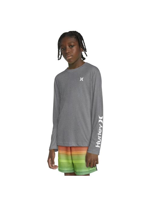 Boys 8-20 Hurley H2O-Dri Long Sleeve Top