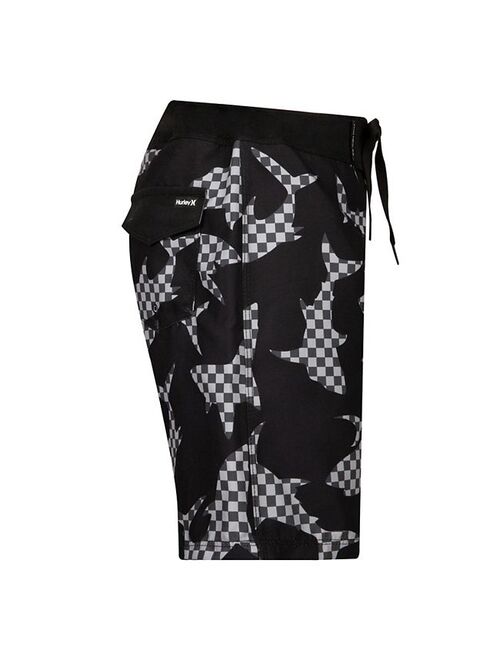 Boys 8-20 Hurley Shark Check Boardshorts