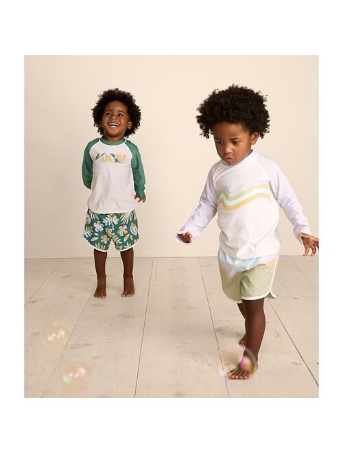 Baby & Toddler Little Co. by Lauren Conrad Long-Sleeve Raglan Rash Guard