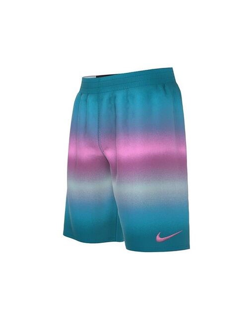 Boys 6-20 Nike Horizon Stripe Breaker 7" Volley Short Swim Trunks