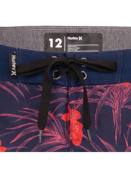 Boys 8-20 Hurley Americana Floral Boardshorts