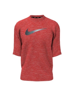 Boys 6-20 Nike Logo Hydroguard Swim Tee