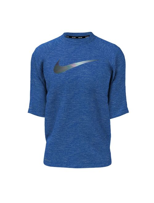 Boys 6-20 Nike Logo Hydroguard Swim Tee