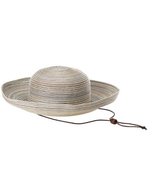 San Diego Hat Co. San Diego Hat Company Women's Mixed Braid Kettle Brim Hat