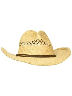 Women's Raffia Cowboy Hat