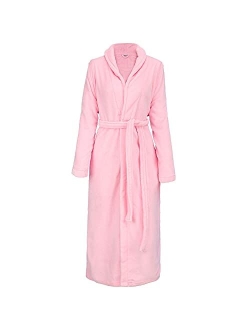 Verabella Women's Luxuriously Cozy Plush Bath Robe