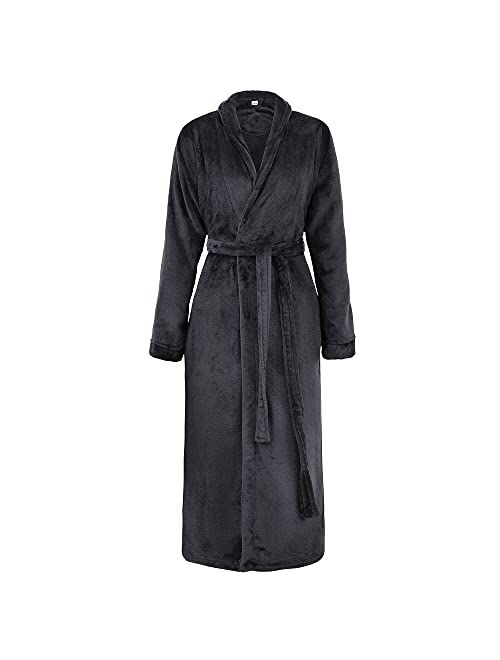 Verabella Women's Luxuriously Cozy Plush Bath Robe