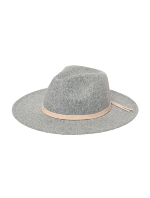 San Diego Hat Company San Diego Hat Co. Women's Short Brim Pinched Crown Classic Fedora