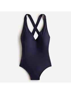 High-support cross-back one-piece