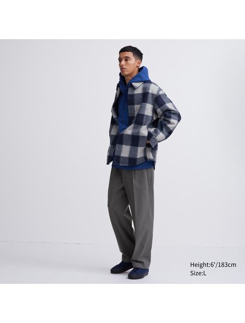 UNIQLO Wide-Fit Pleated Pants