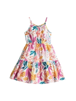 Toddler Girl Jumping Beans Tiered Halter Dress