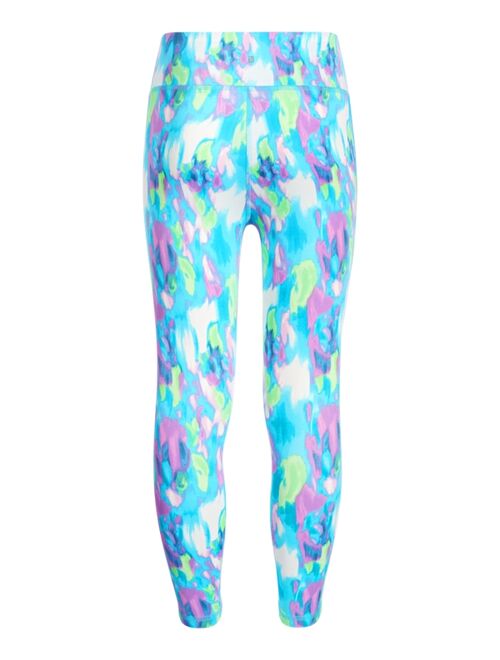 ID IDEOLOGY Big Girls 2-Pc. Painter 7/8 Length Leggings & Scrunchy Set, Created for Macy's