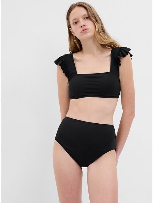 Gap Recycled Ruffle Bikini Top