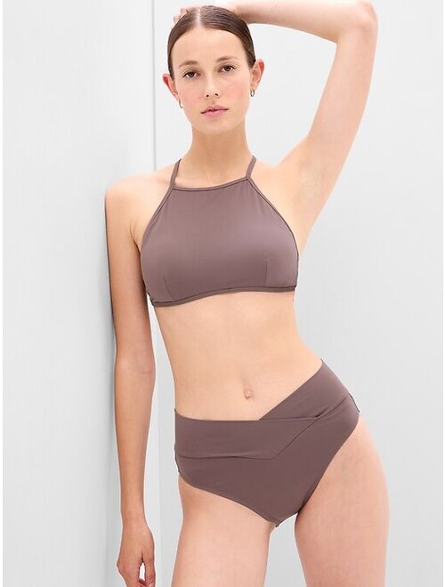 Gap Recycled High-Neck Bikini Top