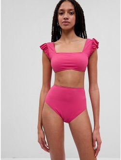 Recycled High Rise Bikini Bottom