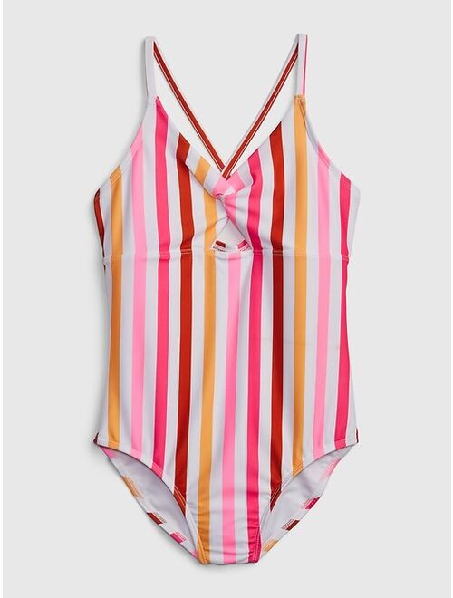 Gap Kids Recycled Cutout Swim One-Piece