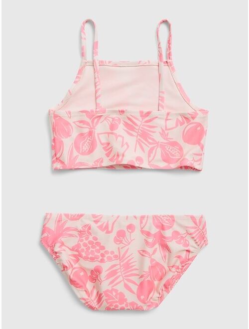 Gap Kids Recycled Fruit Tankini Swim Two-Piece