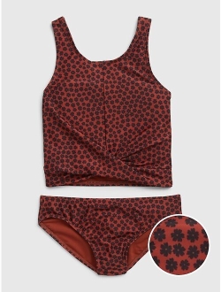 Kids Recycled Tankini Swim Two-Piece