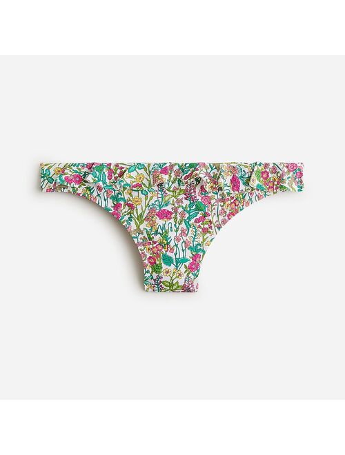 J.Crew Ruffle bikini bottom in Liberty fabric