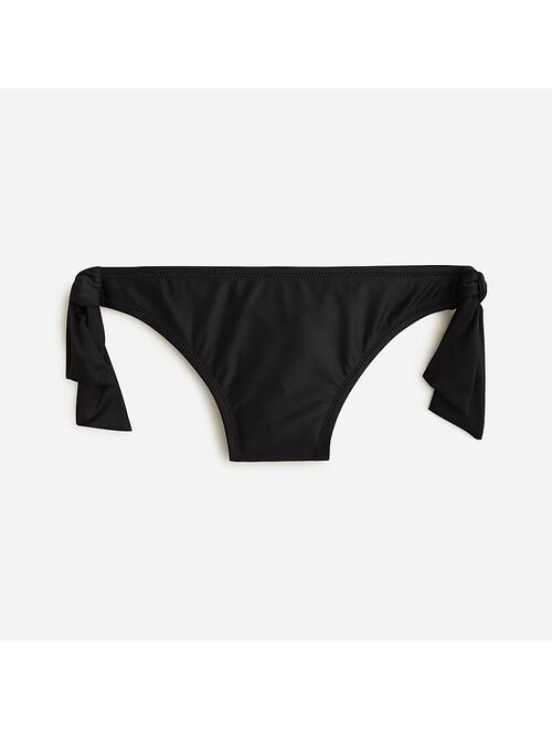 J.Crew Bow-tie hipster full-coverage bikini bottom