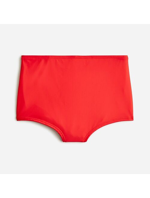 J.Crew Retro high-rise bikini bottom