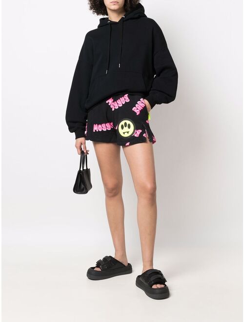 BARROW logo-print track shorts