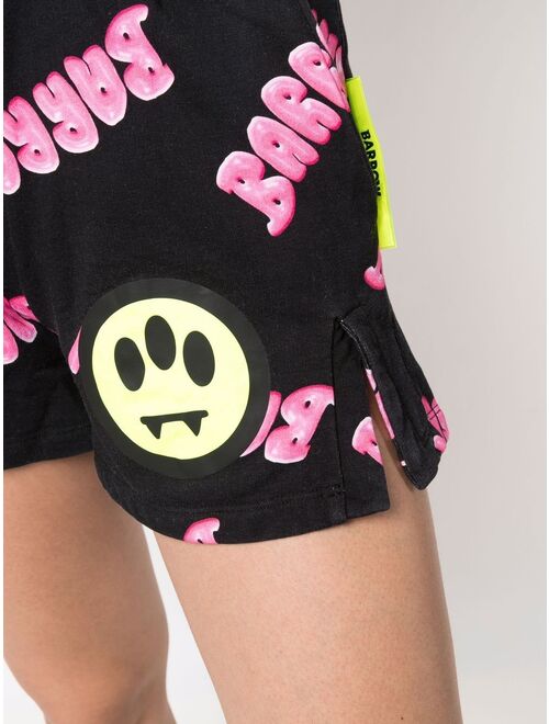 BARROW logo-print track shorts