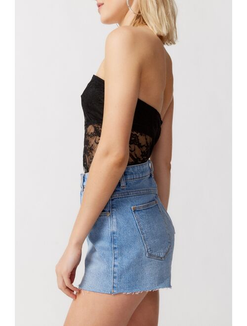 Abrand A High Relaxed Denim Short