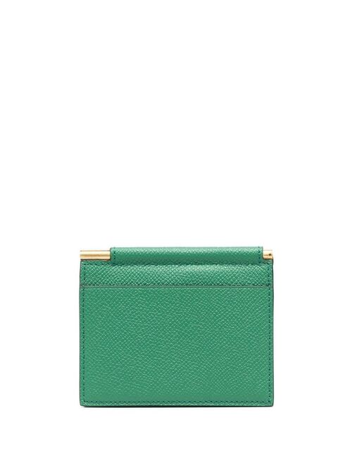 TOM FORD logo-plaque leather wallet