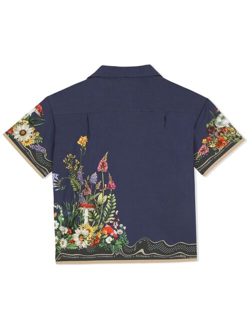 Dolce & Gabbana Kids graphic-print short-sleeve shirt