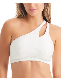 Women's One-Shoulder Slash Bikini Top