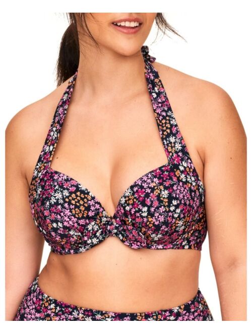 Adore Me Shelby Women's Plus-Size Swimwear Bra Top