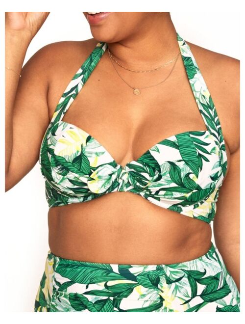 Adore Me Shelby Women's Plus-Size Swimwear Bra Top