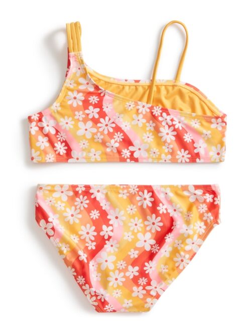 BREAKING WAVES Big Girls Floral River Tankini 2-Pc