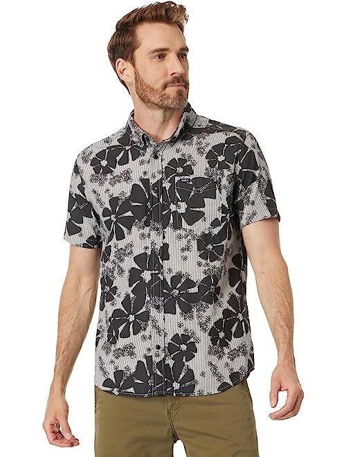 RVCA Yoyogi Seersucker Short Sleeve Woven