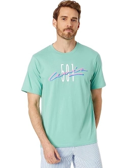 Mens Short Sleeve Relaxed Fit Tee