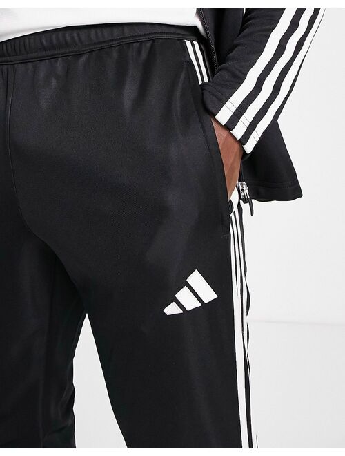 adidas performance adidas Football Tiro 23 sweatpants black and white