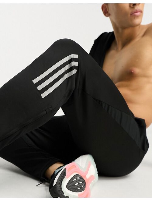 adidas performance adidas Running Own The Run sweatpants in black