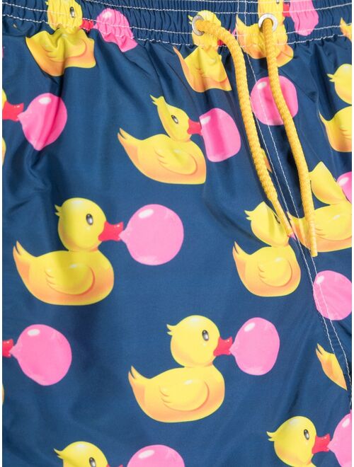 MC2 Saint Barth Kids duck-print swim shorts