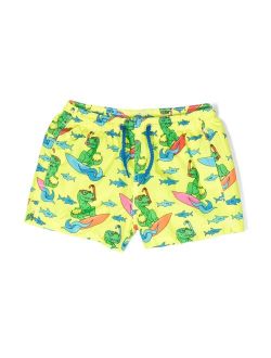 MC2 Saint Barth Kids graphic-print recycled polyester swim shorts